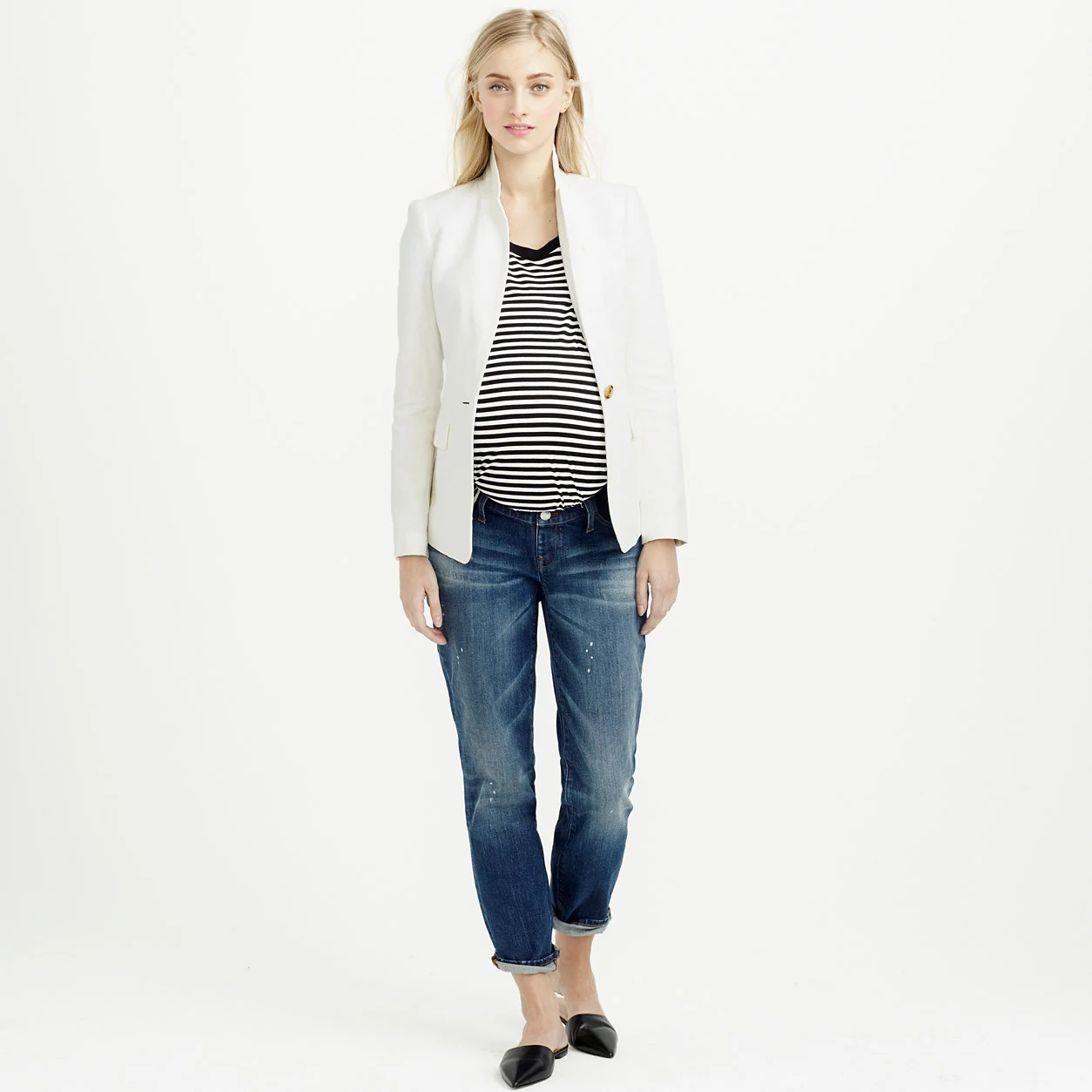 Maternity Boyfriend Jeans from JCrew