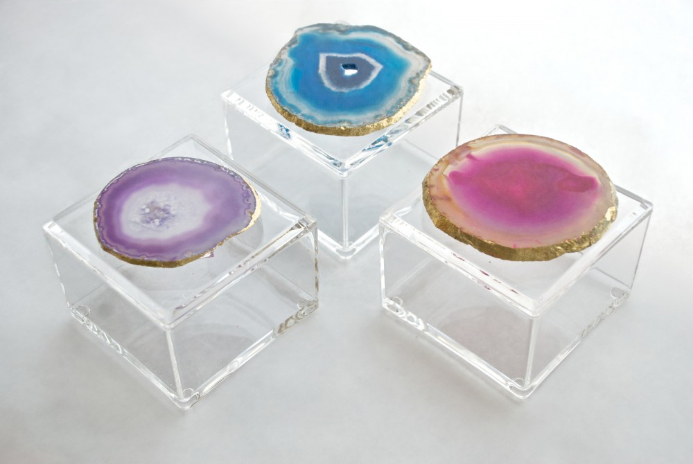 Acrylic Agate Box from Lulu & Georgia