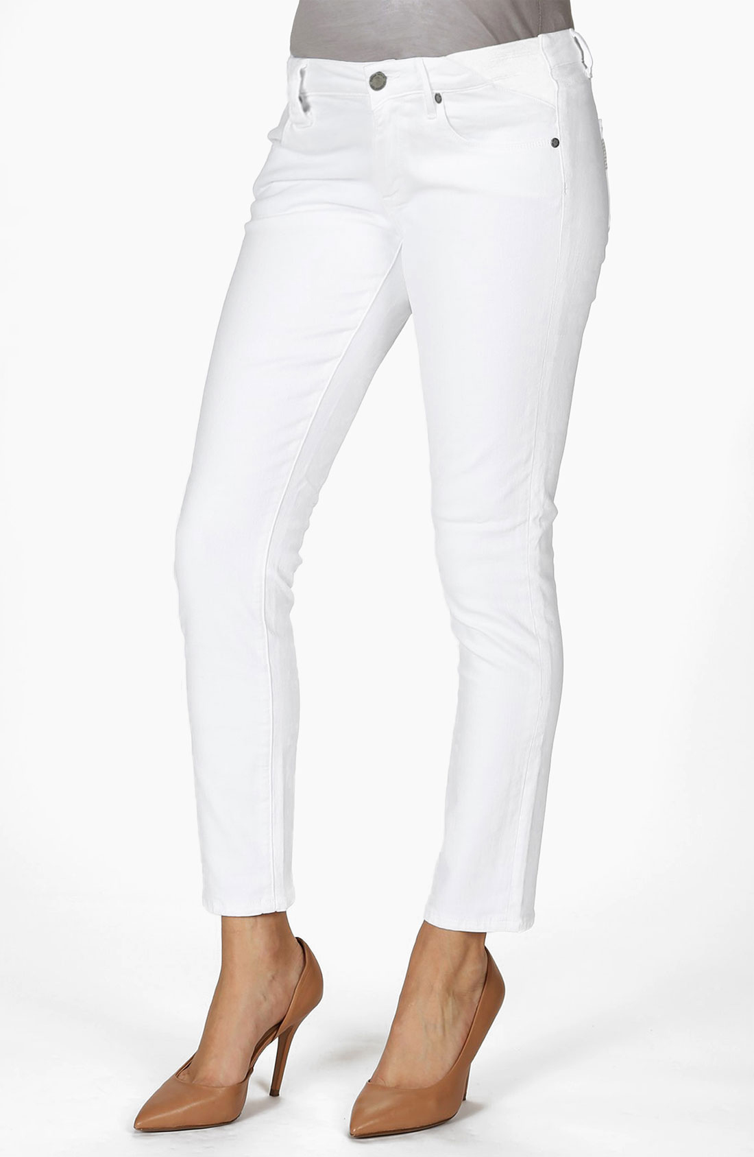 White Maternity Skinny Jeans from Nordstrom