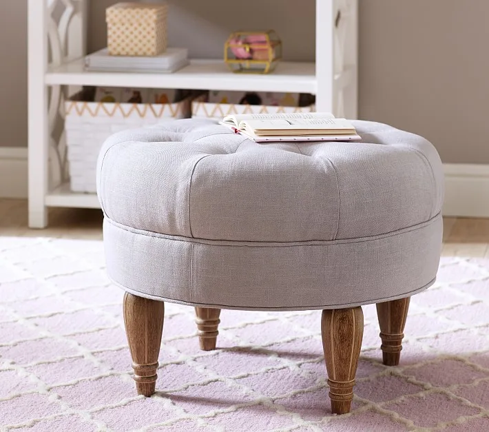 Tufted Ottoman from Pottery Barn Kids