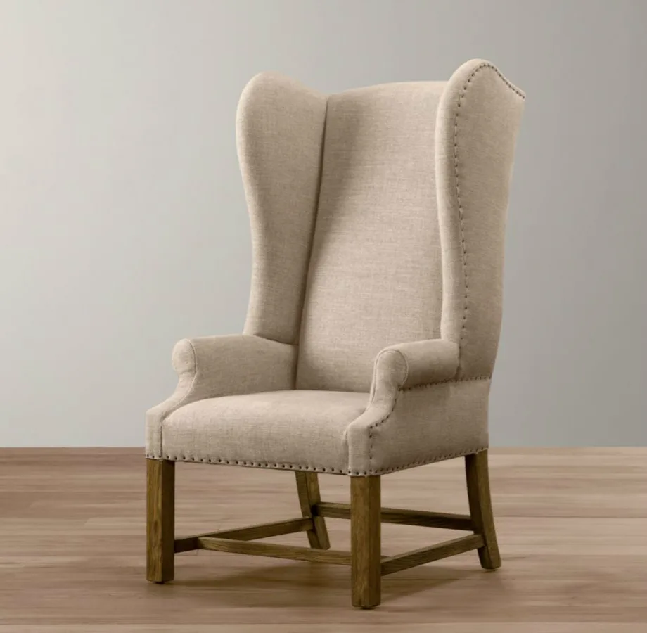 Mini French Wing Chair from RH Baby & Child