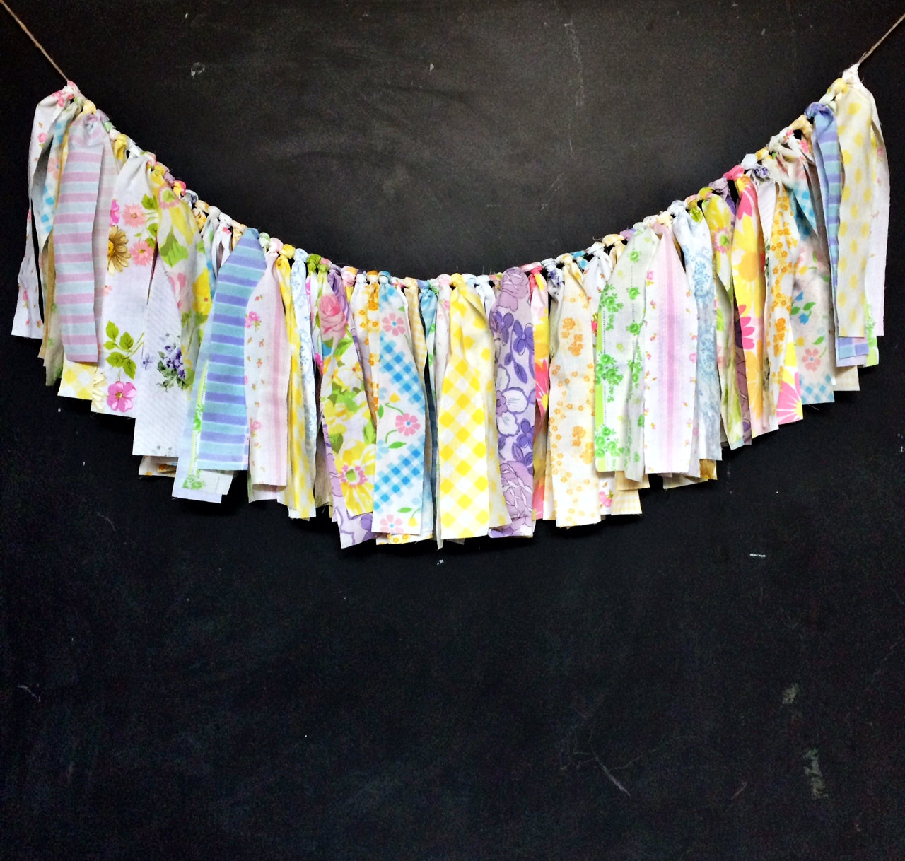 Fabric Tassel Garland from Etsy