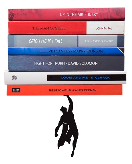 Superhero Bookshelf