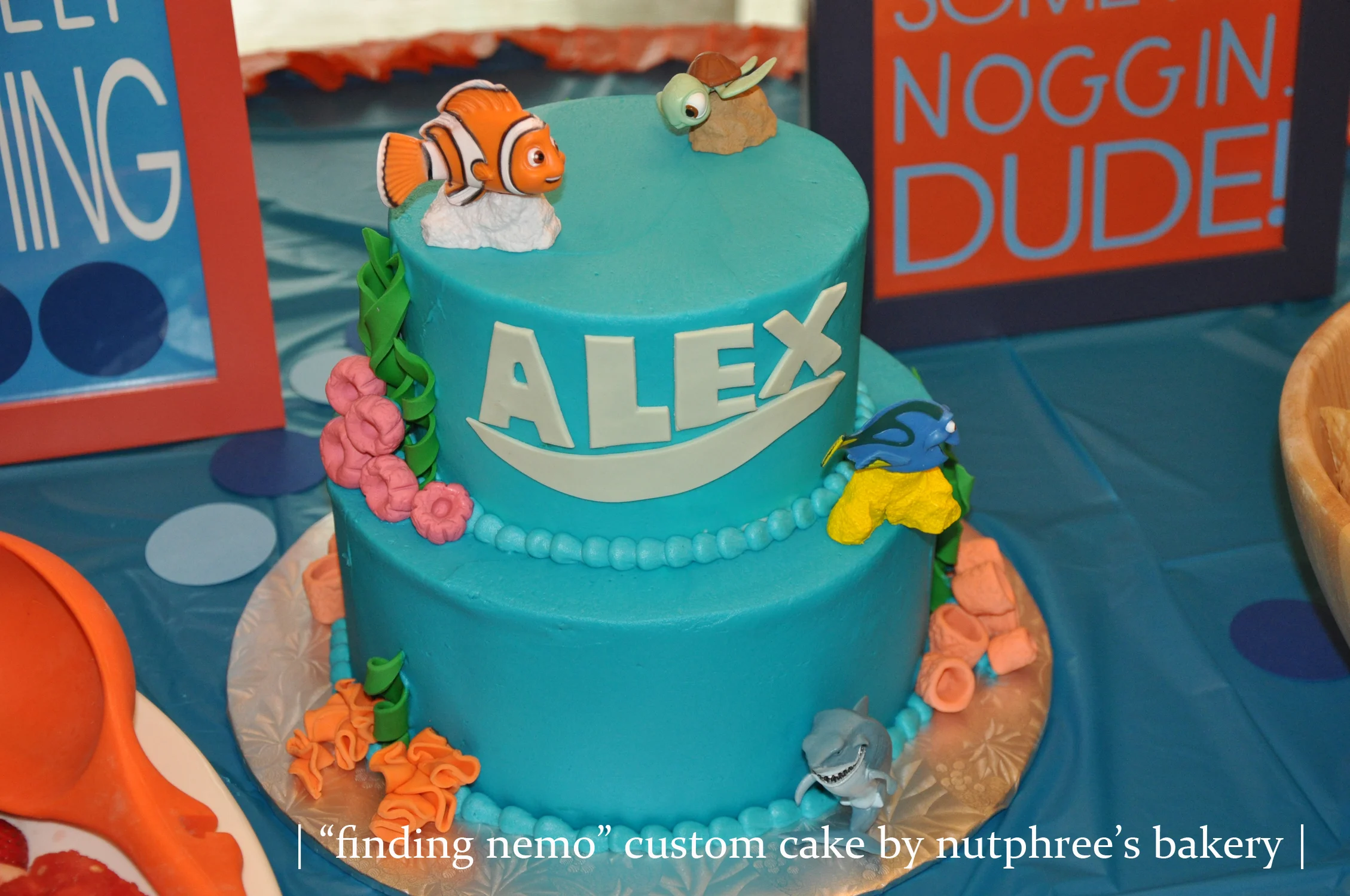 Finding Nemo Birthday Party Cake