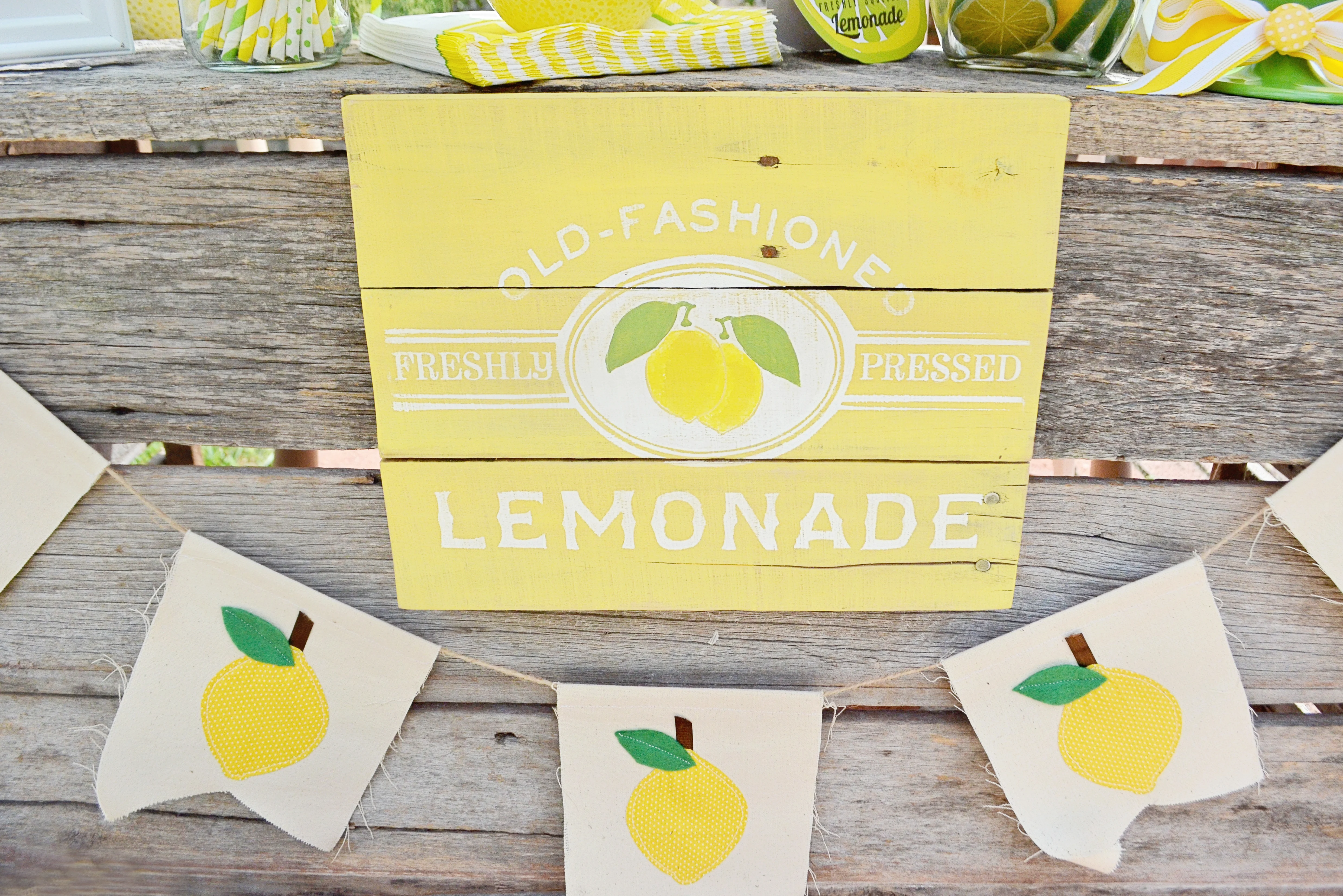 Lemonade Stand Sign - Project Nursery