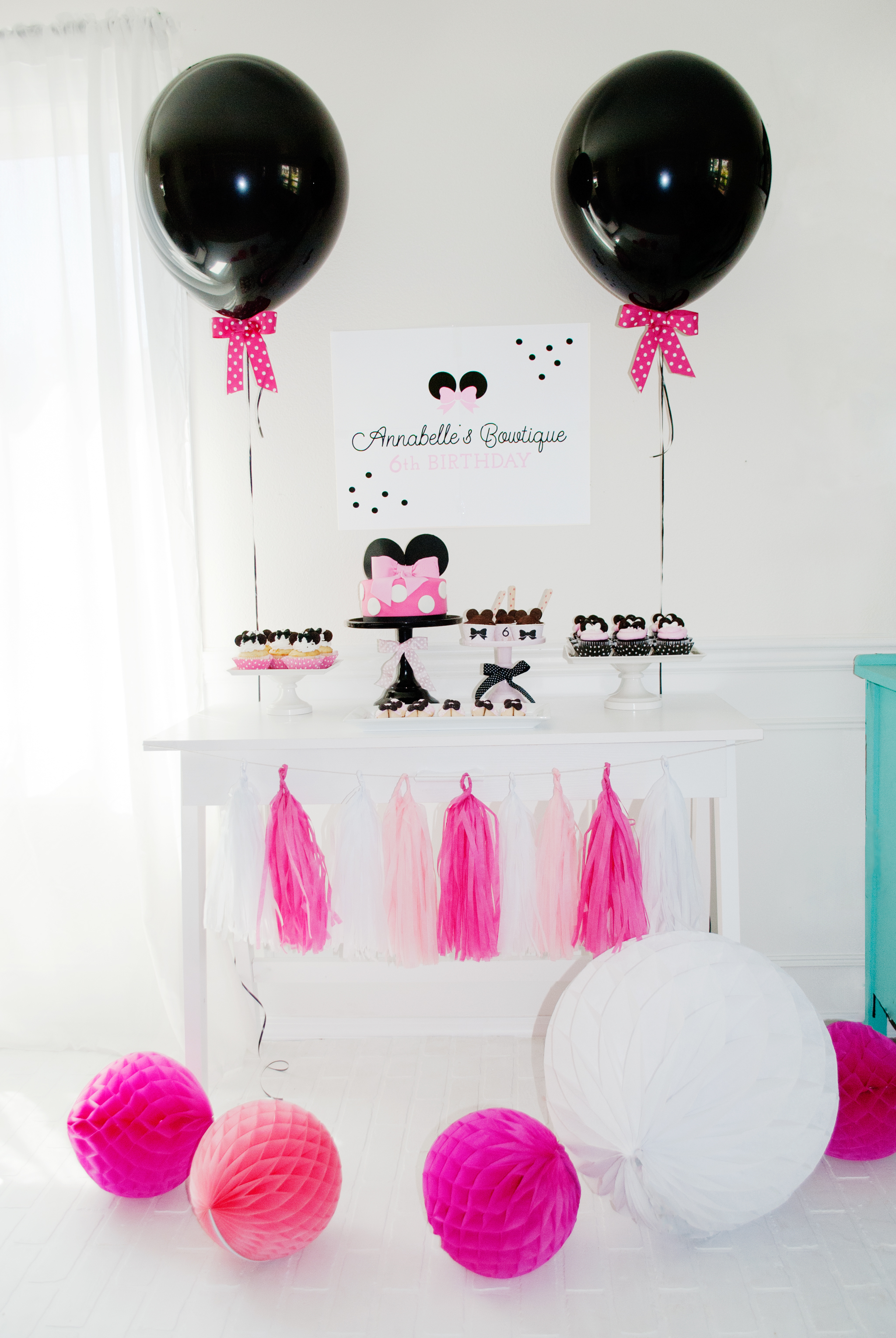 Minnie Mouse Bowtique Birthday Party