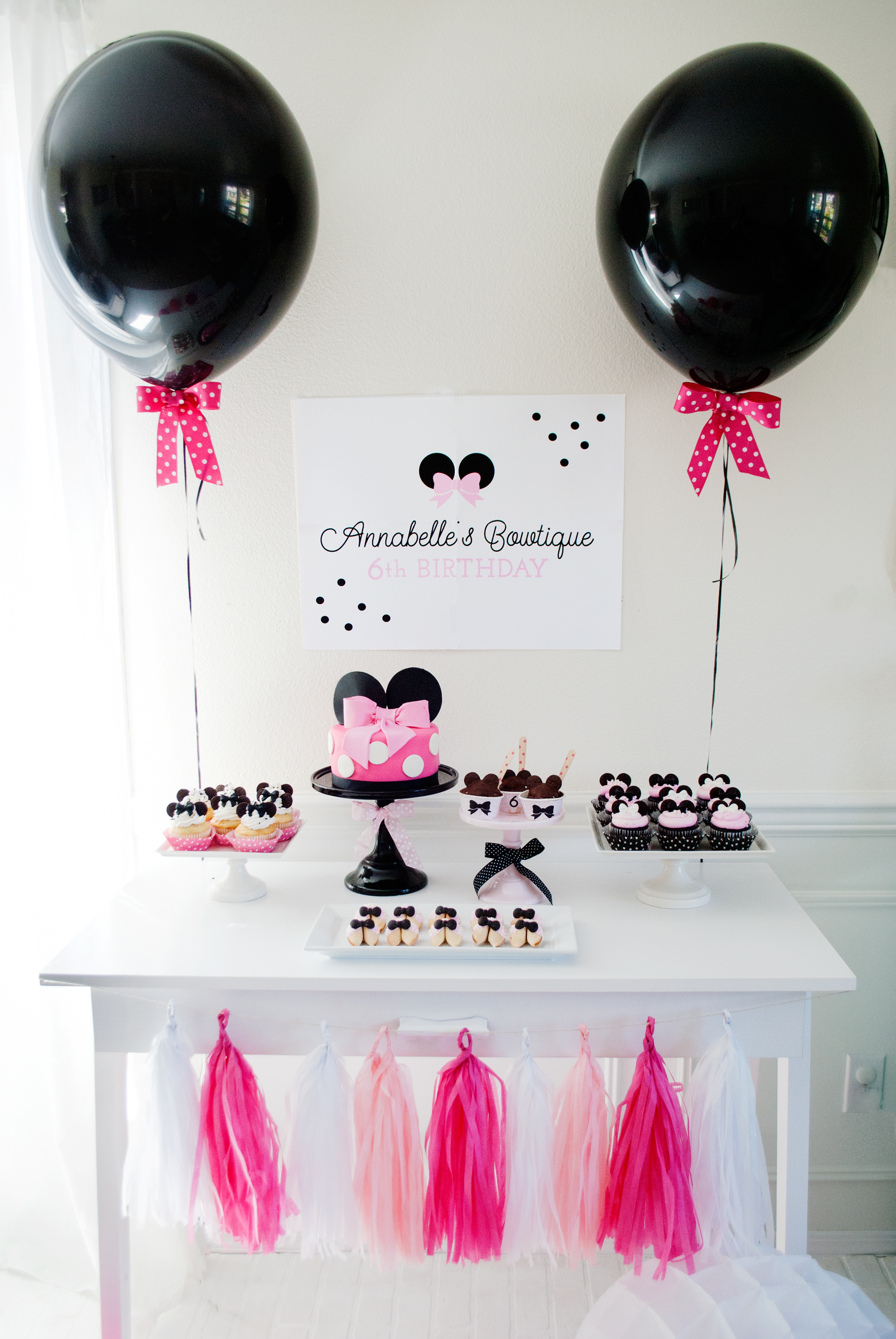 Diy Minnie Mouse Party Decorations