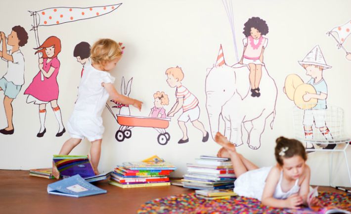 Parade Wall Decals from Pop & Lolli