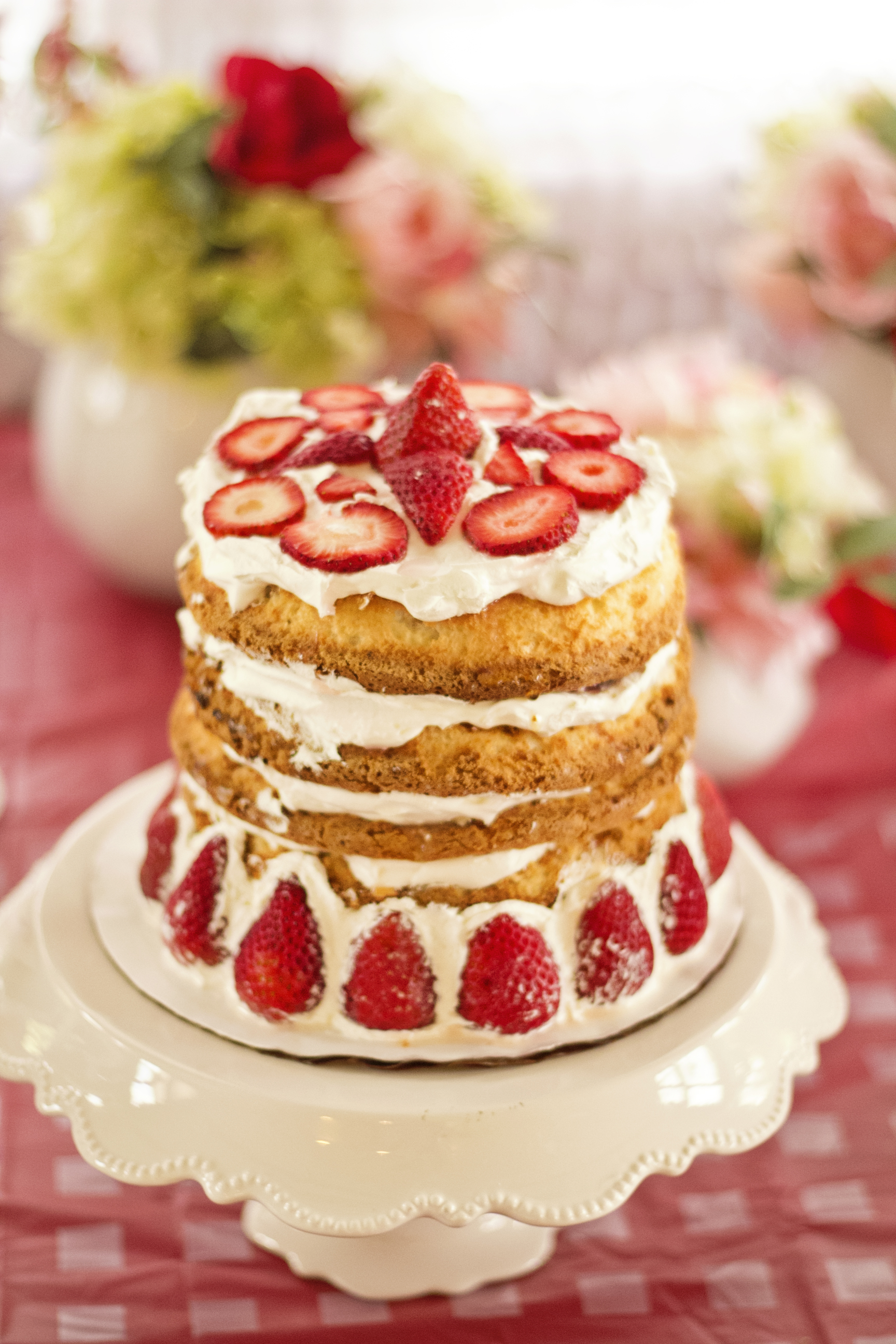 Strawberry Shortcake for this Strawberry Shortcake Birthday Party
