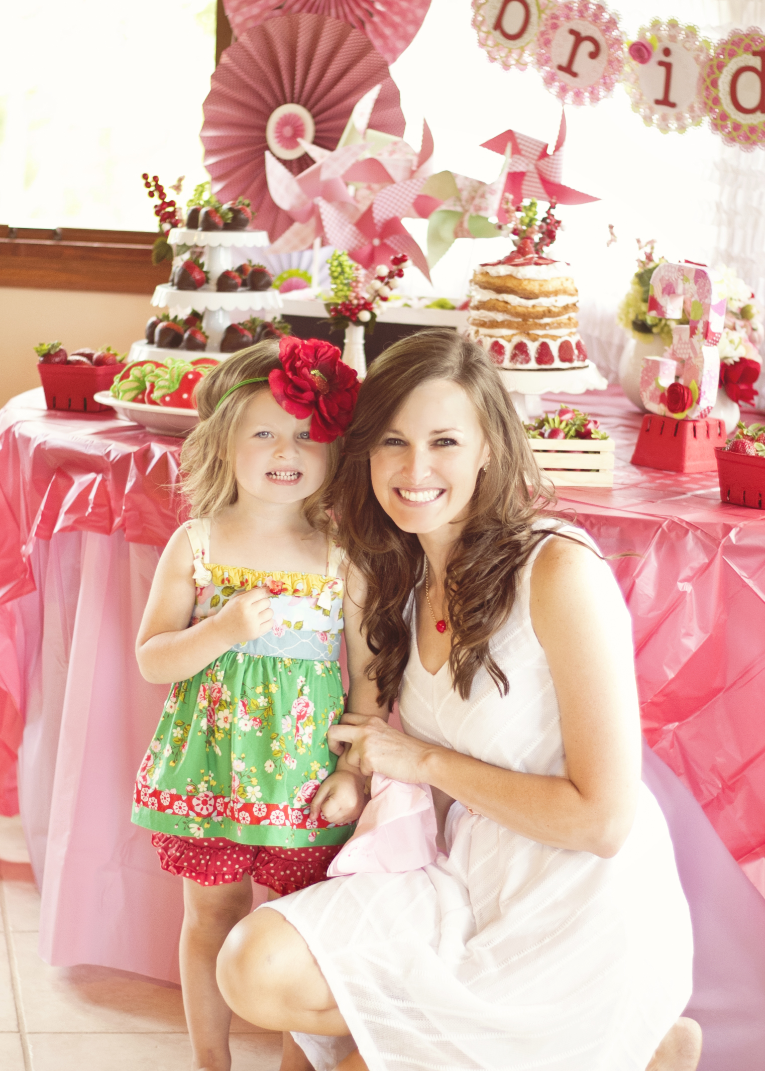 Bridget's Strawberry Shortcake Inspired Birthday Party - Project Nursery