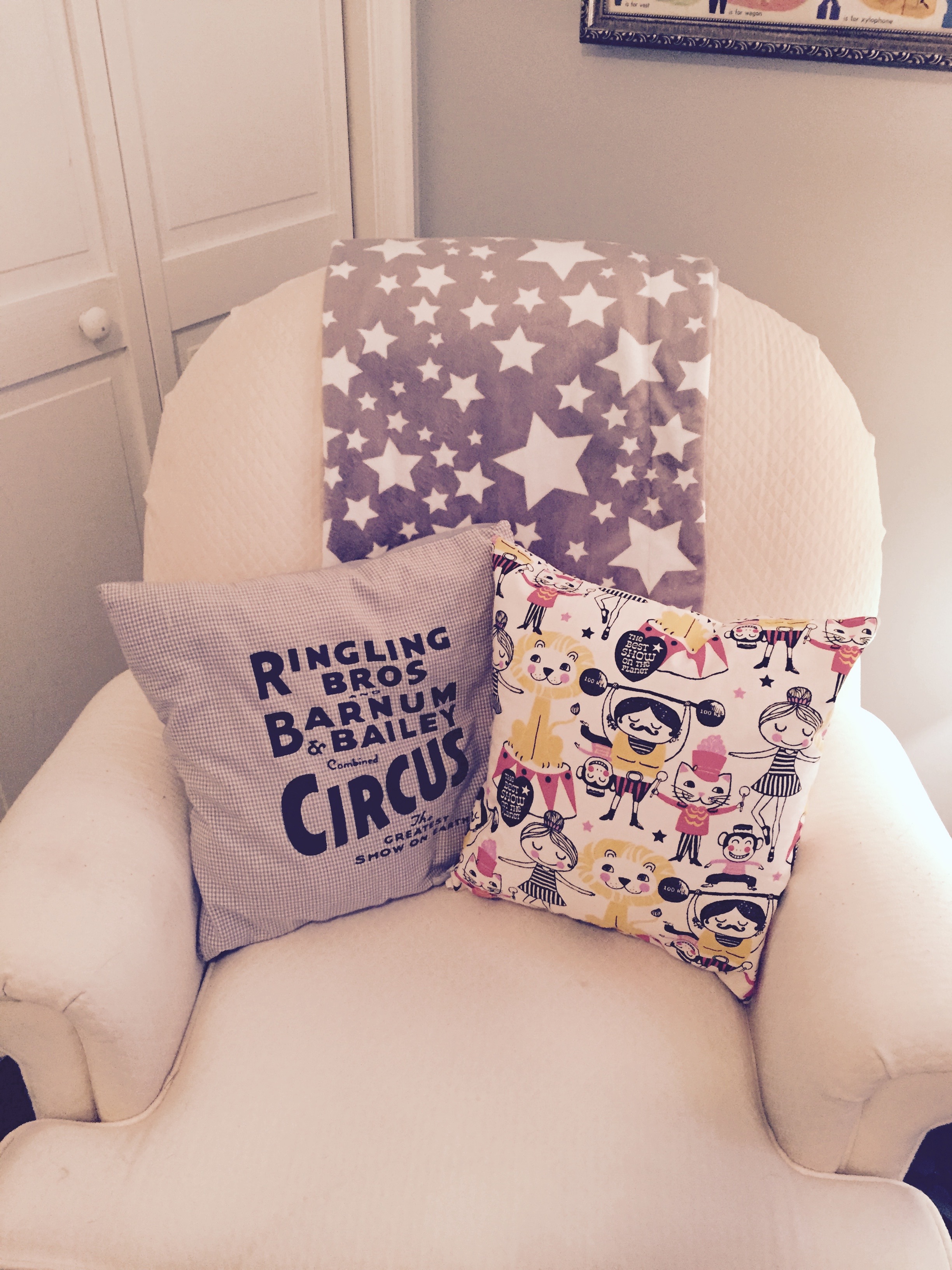 Circus Themed Pillows