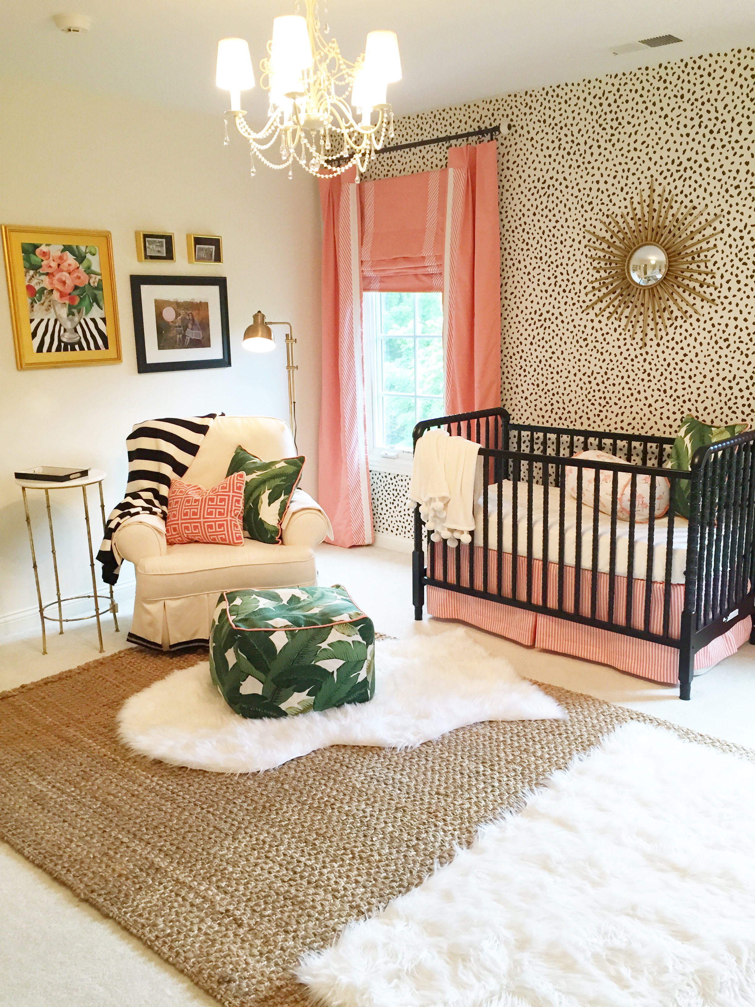 Beach themed sales nursery for girl