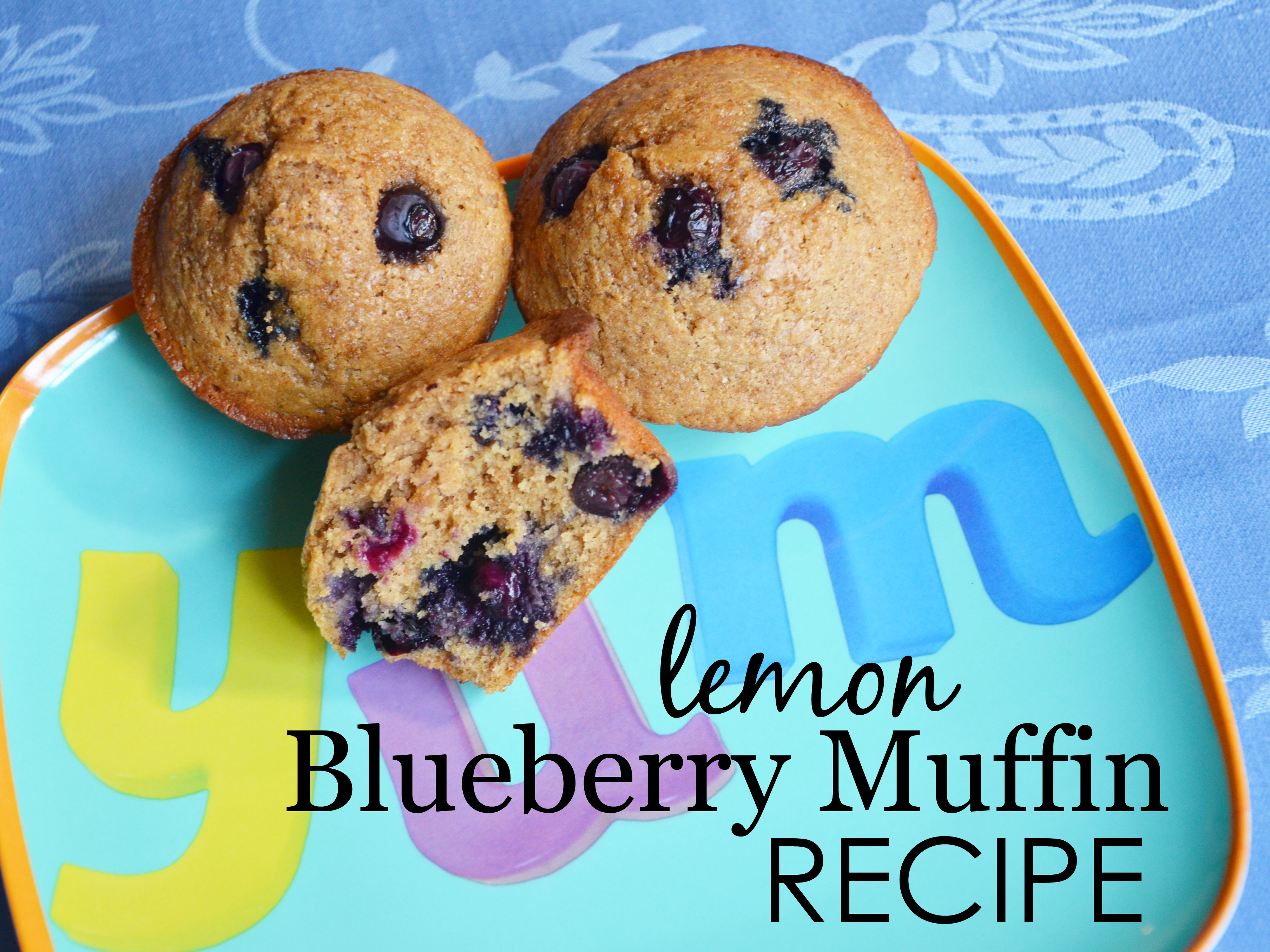 Lemon Blueberry Muffin Recipe