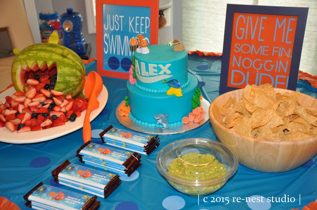 Finding Nemo Birthday Party - Project Nursery