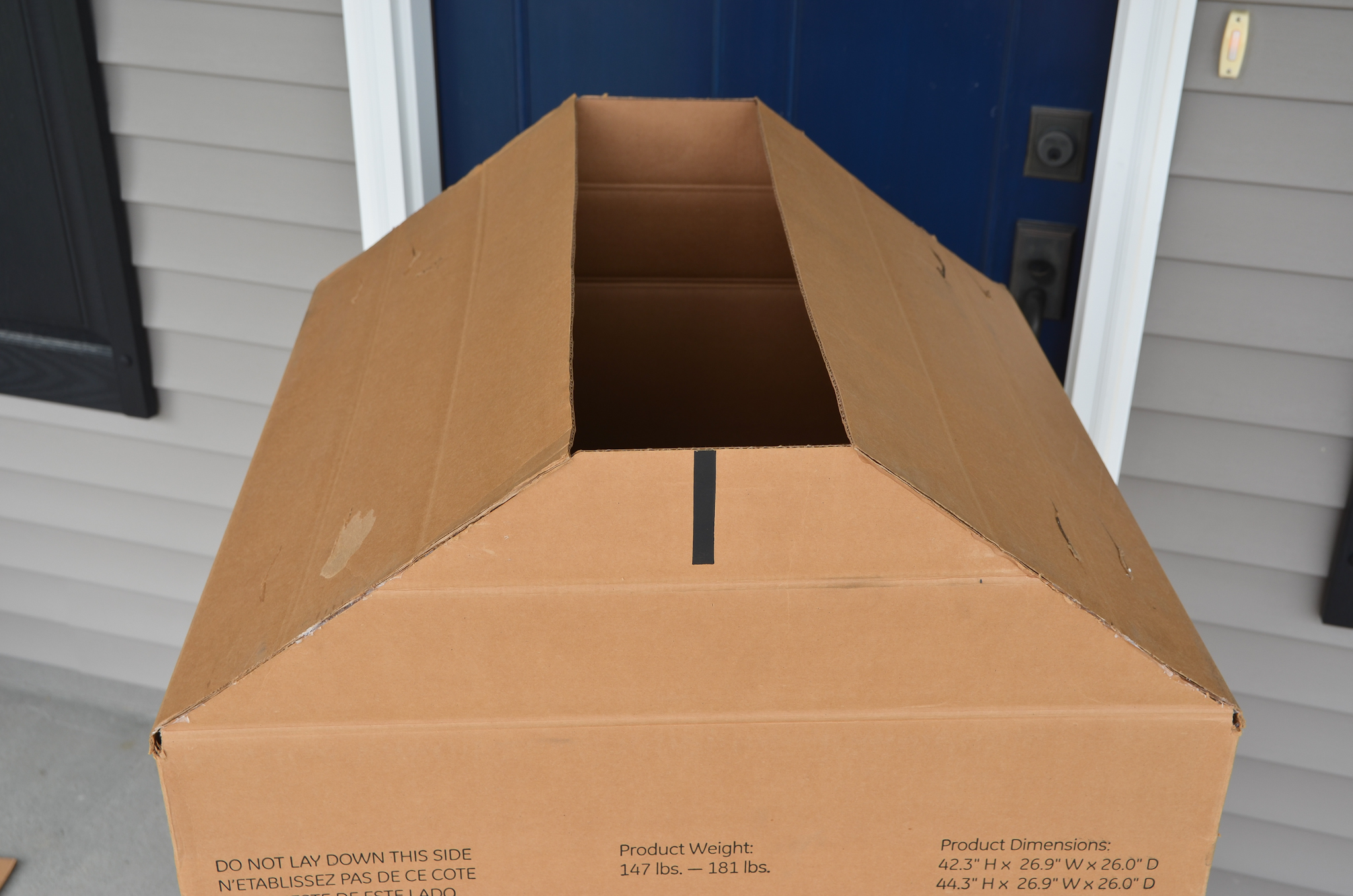 how to make a cardboard box house