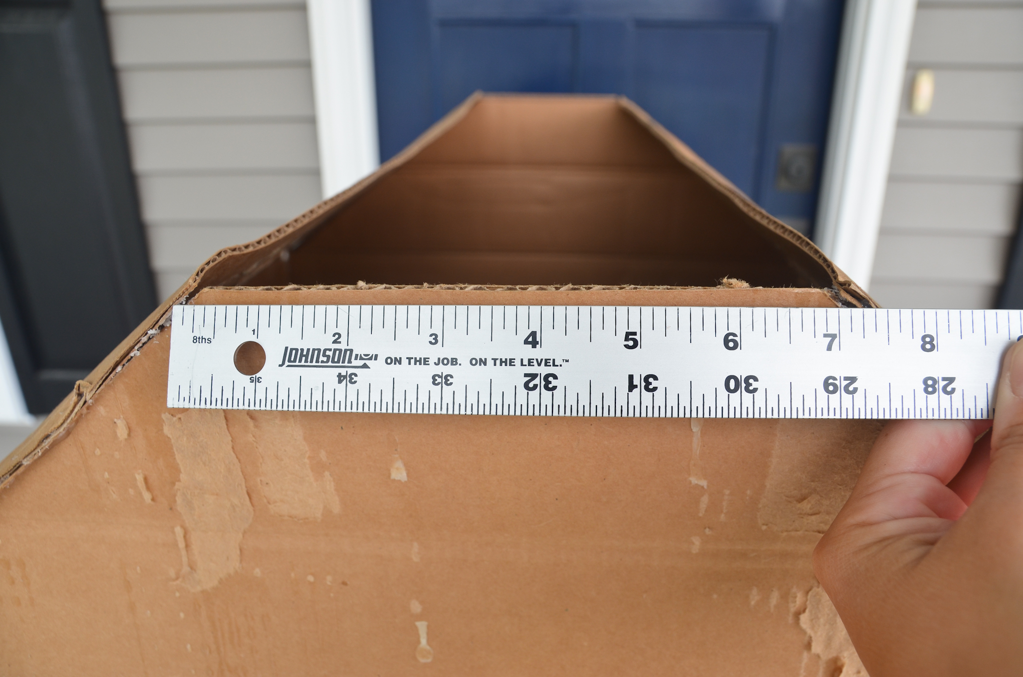 DIY Cardboard Box Playhouse Instructions