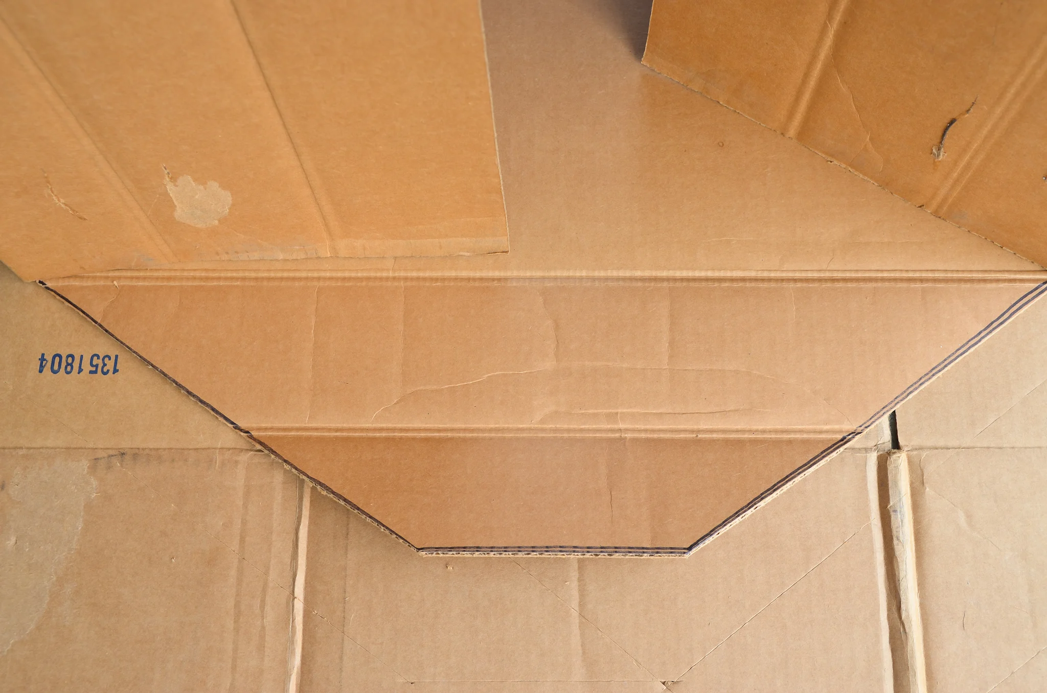 DIY Cardboard Box Playhouse Instructions