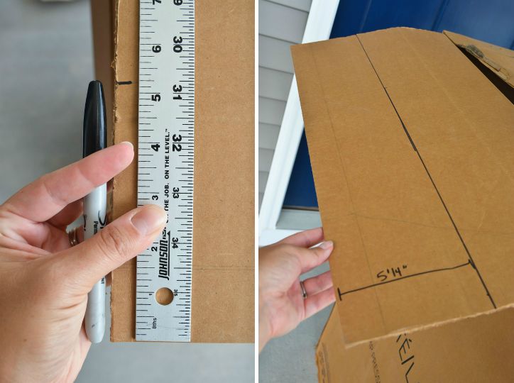 DIY Cardboard Box Playhouse Instructions