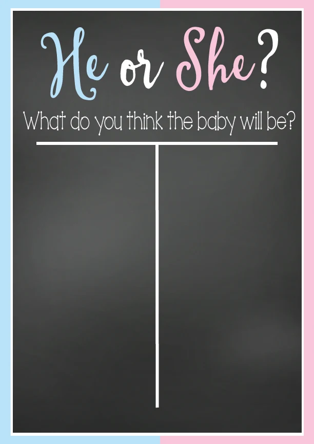 How to Host a Baby Gender Reveal Party + FREE Printables