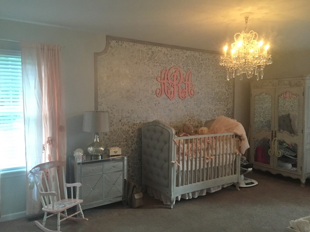 Thank Heaven for Little  Girls  Nursery  Project Nursery 