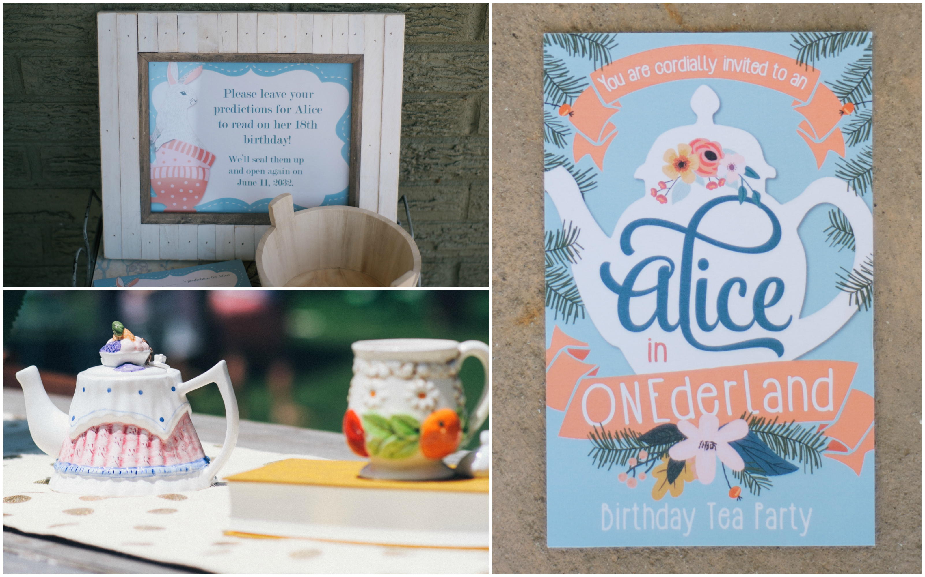 Alice in ONEderland: A Birthday Tea Party - Project Nursery