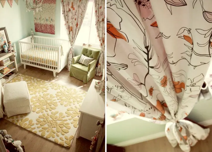 Eclectic Nursery with Floral Accents - Project Nursery