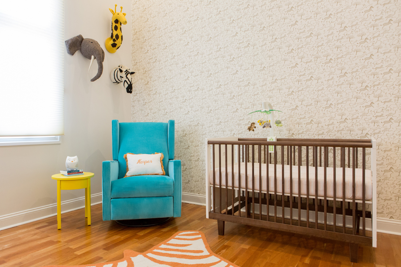 Gender Neutral Safari-Inspired Nursery