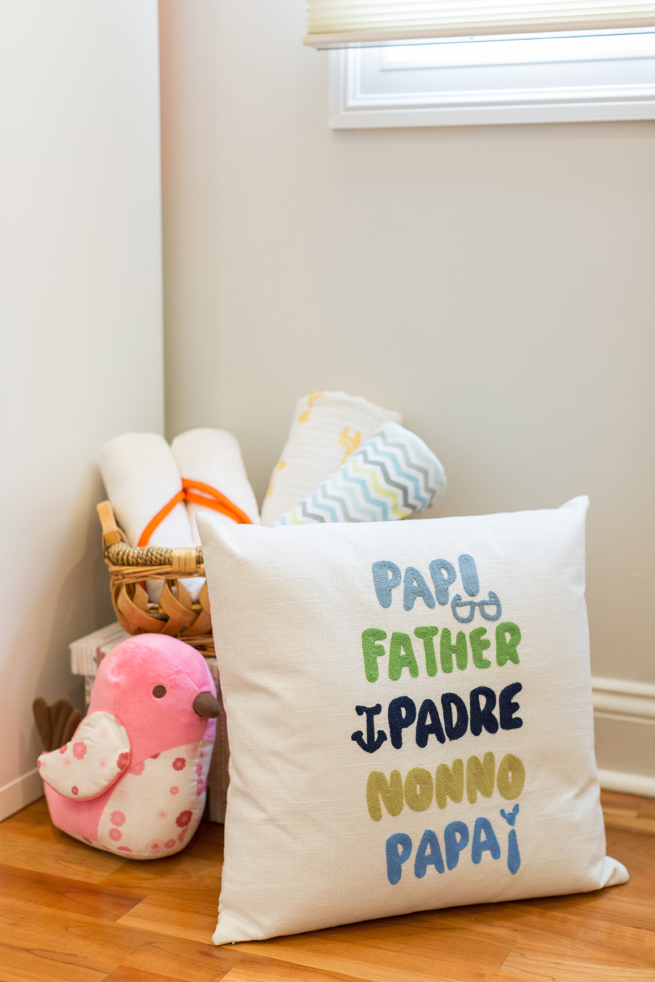 Gender Neutral Nursery with Pops of Color