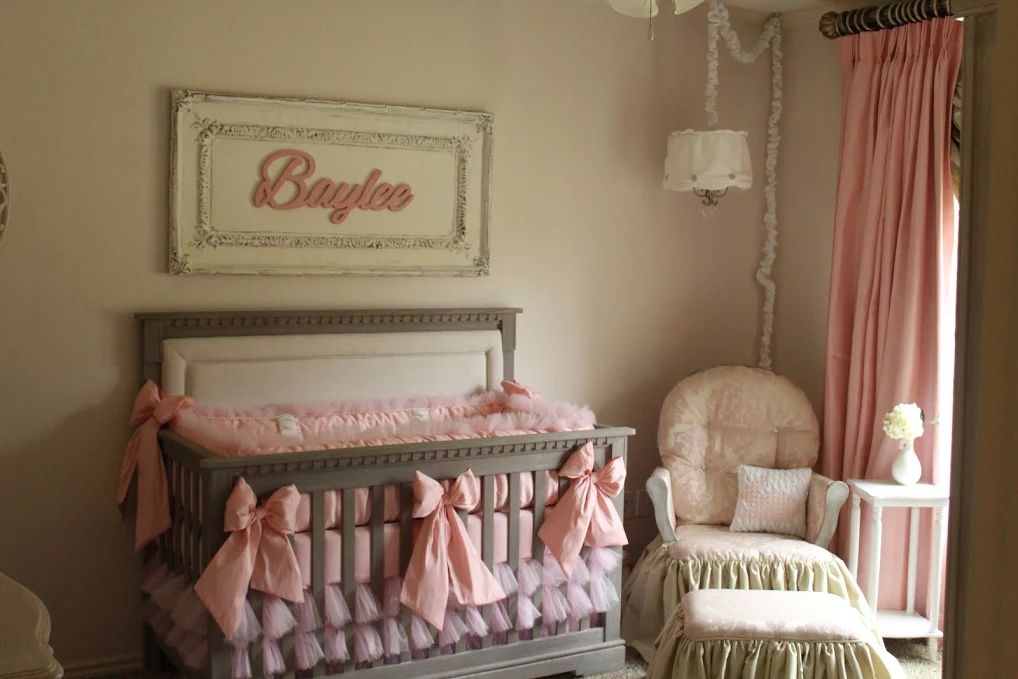 Pink and Cream Shabby Elegance Nursery