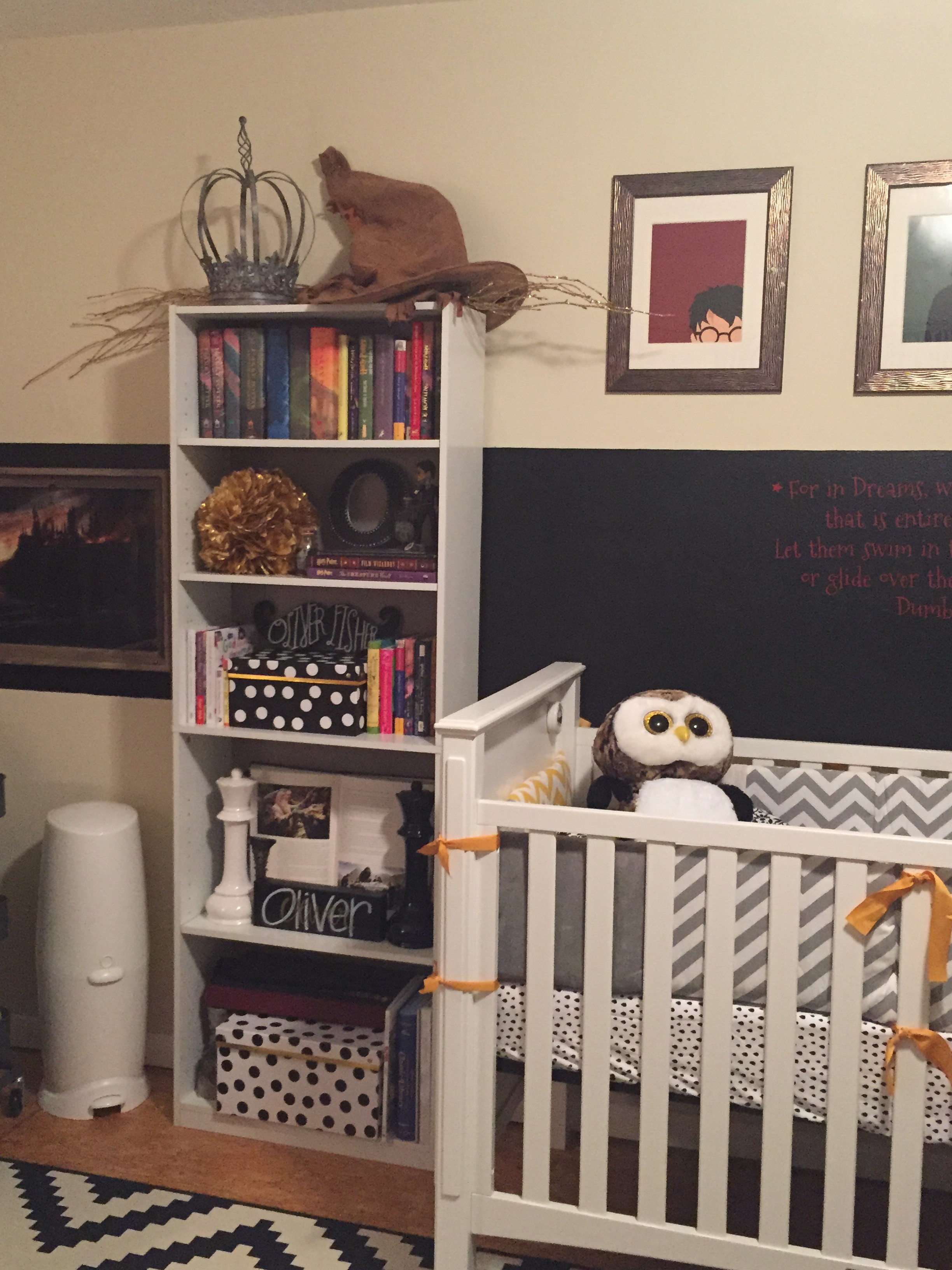 Sophisticated Harry Potter Inspired Nursery - Project Nursery