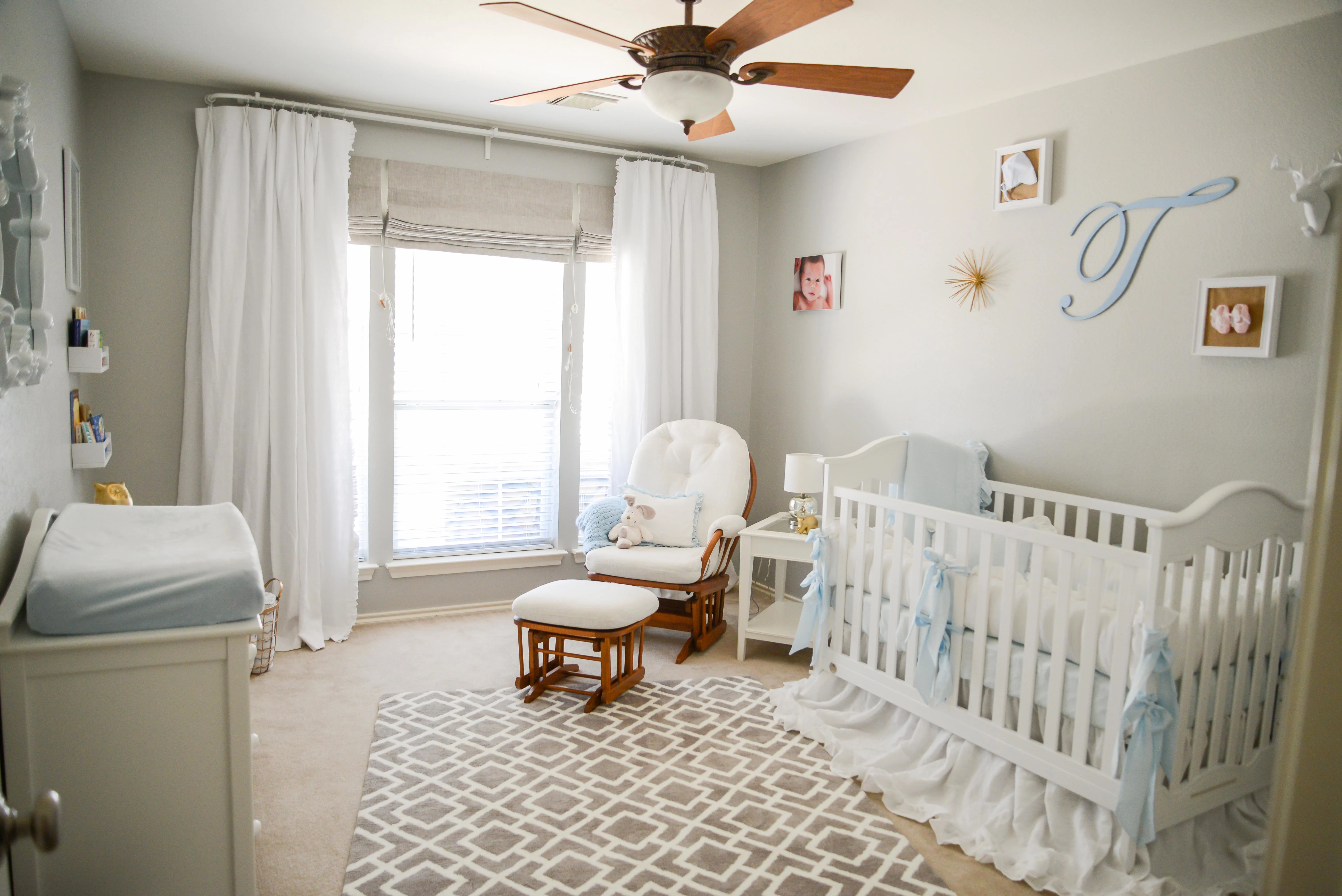 Dreamy Vintage White Nursery