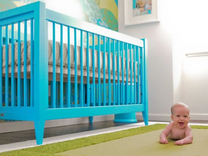 Modern Blue and Green Nursery - Project Nursery