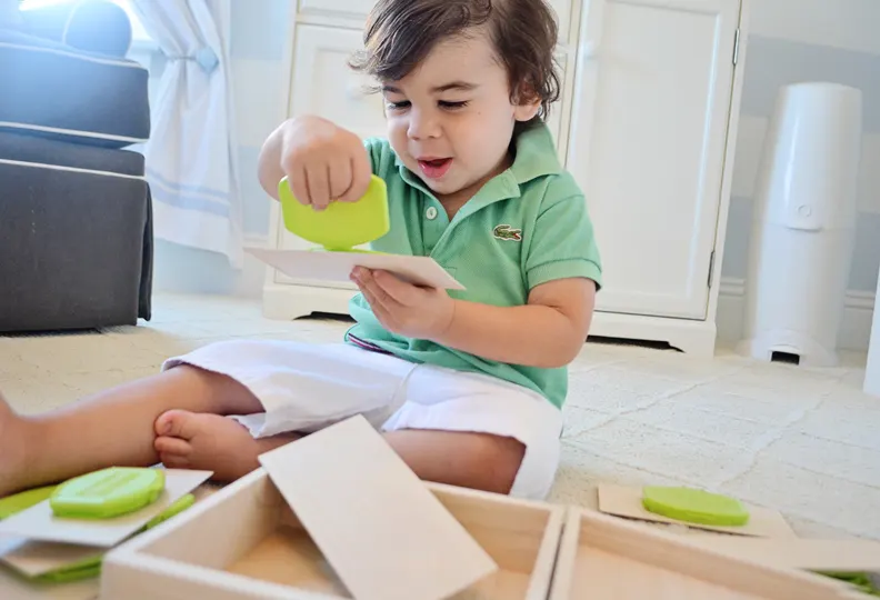 DIY Sensory Box for Toddlers
