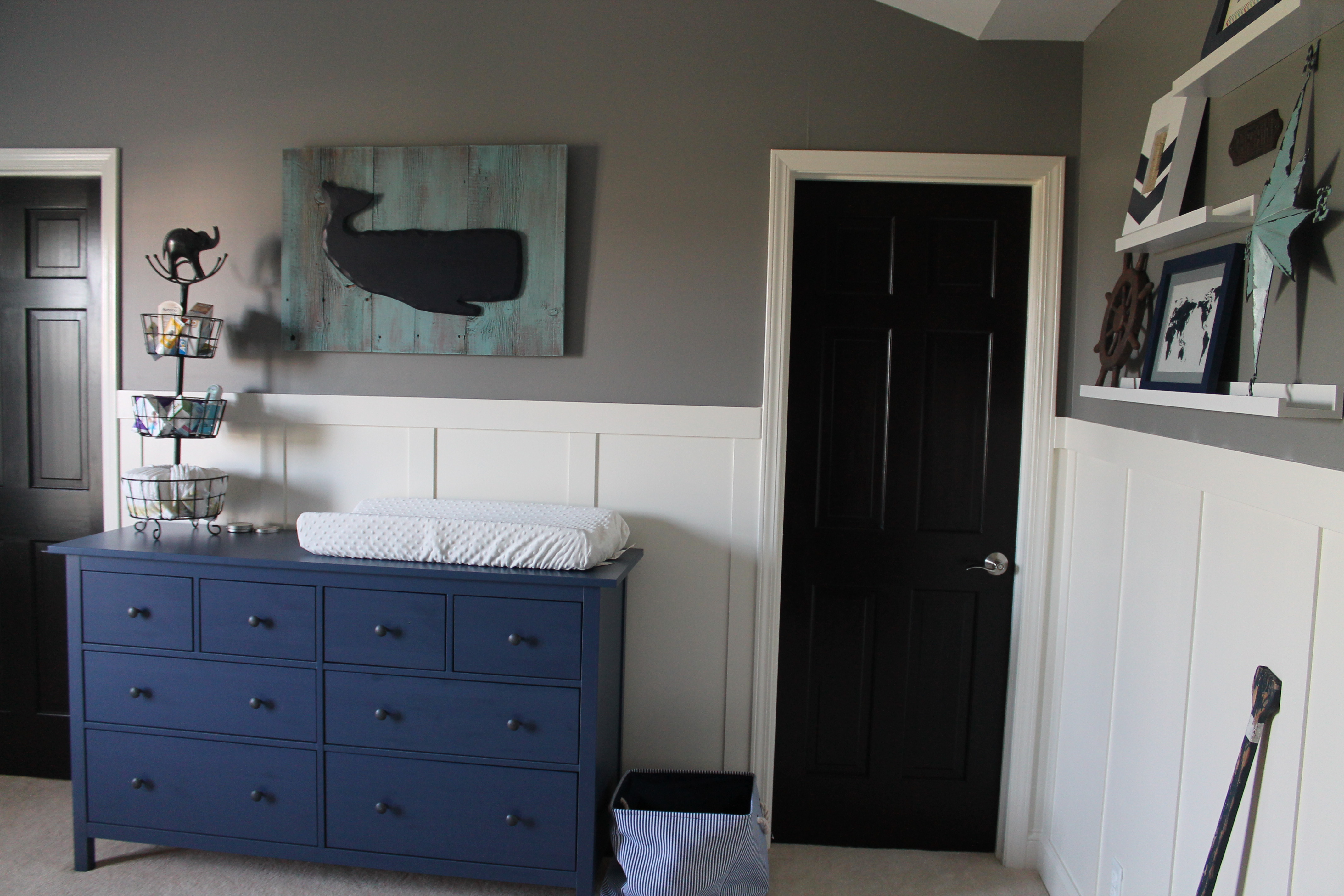 Refinished honey oak doors