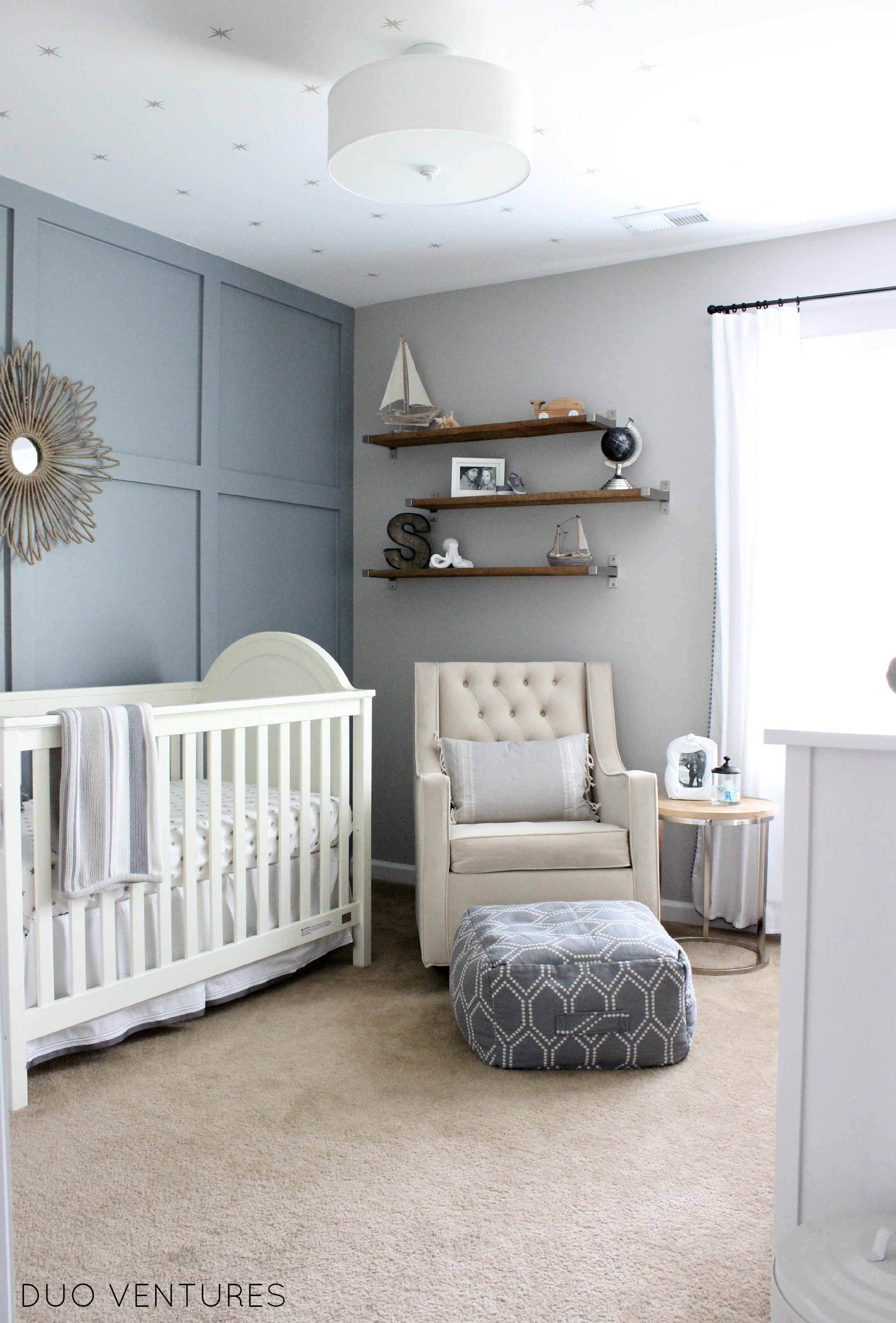 Hamptons Inspired Coastal Nursery - Project Nursery