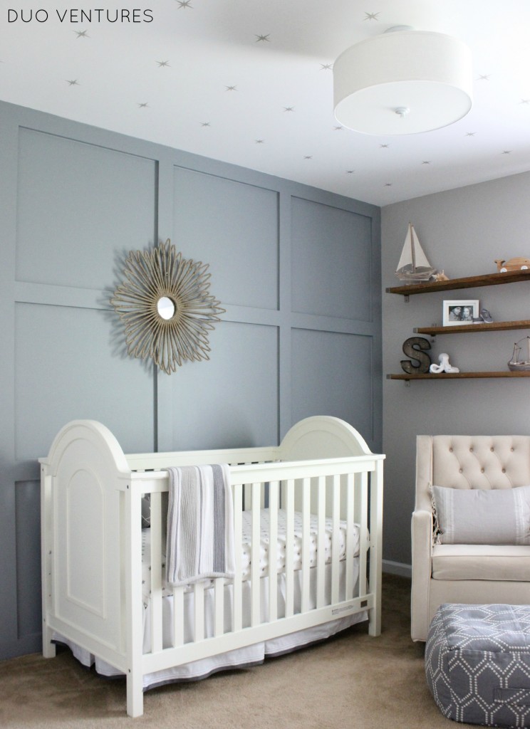 hamptons inspired coastal nursery - project nursery