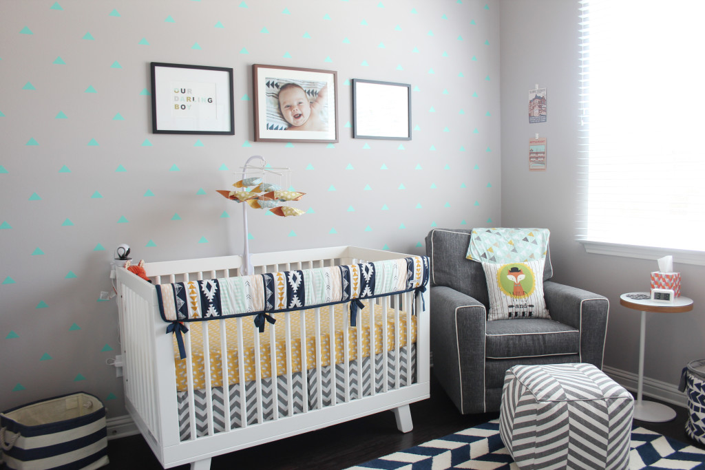 Finnegan S Geometric Woodland Nursery Project Nursery