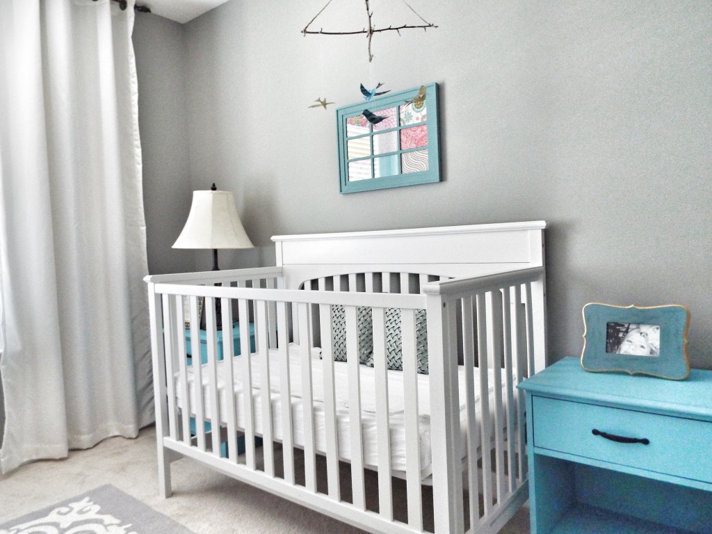 A Perfectly Pretty Bird Themed Nursery For Less Than 150