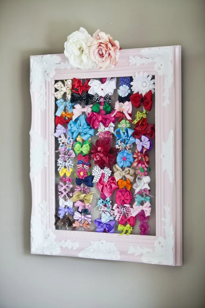 Baby Hair Bow Frame - Project Nursery