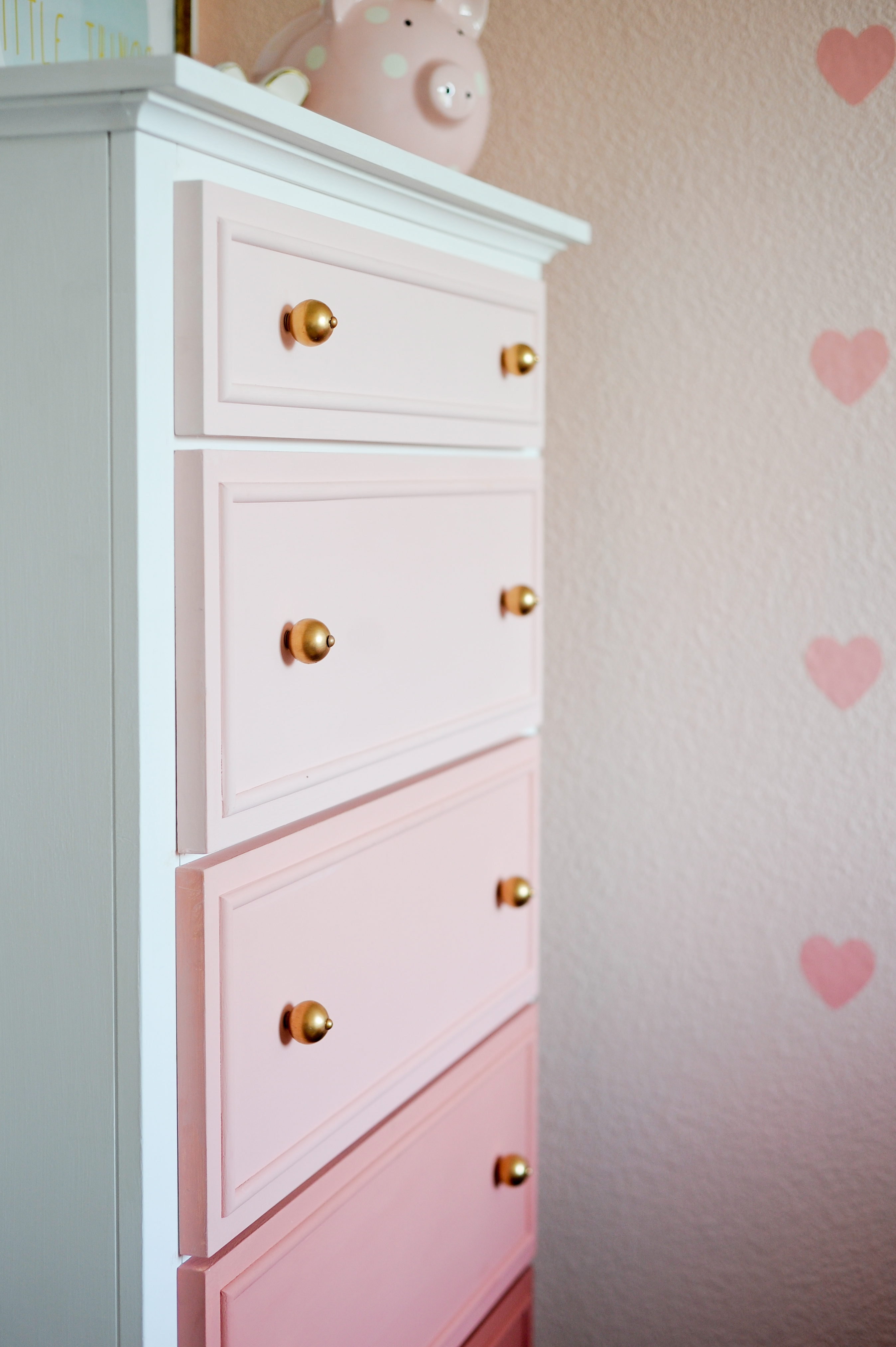 white dresser for girls room