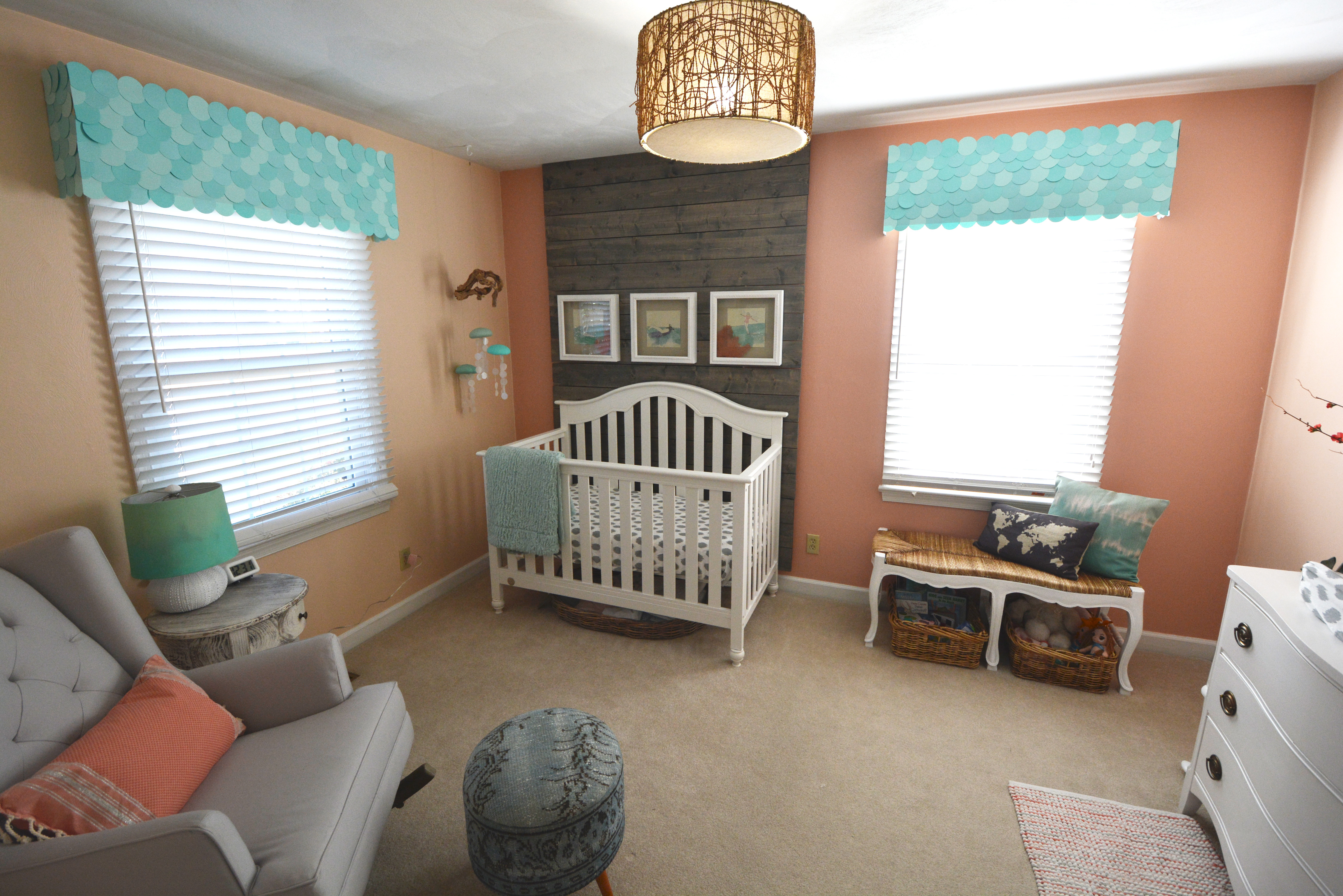 Surfer Girl Nursery Project Nursery