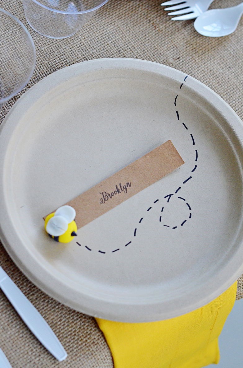 Honey Bee Place Setting