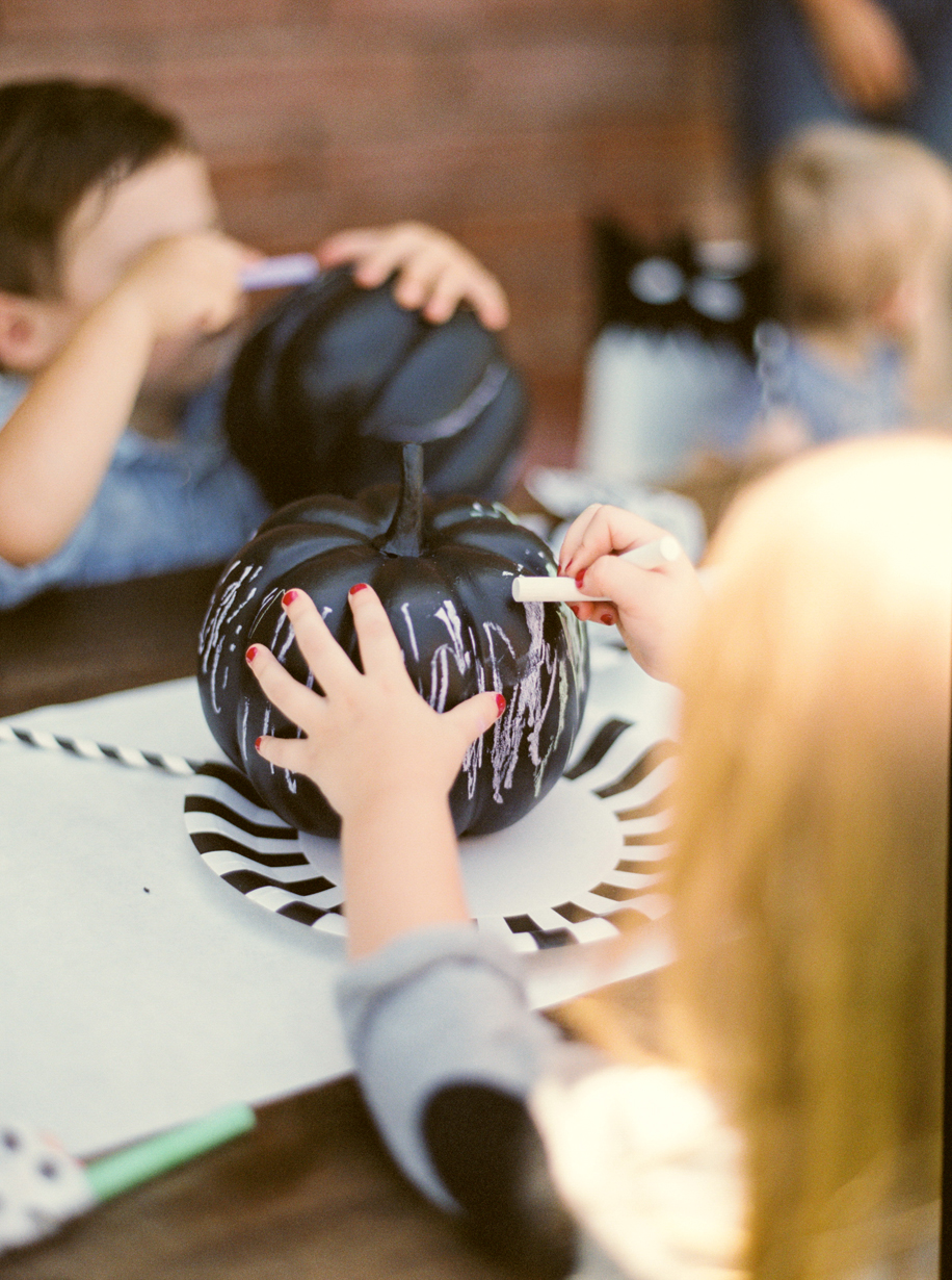 Kids Pumpkin Decorating Party