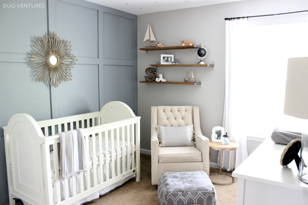 Gender Neutral Nautical-Inspired Nursery - Project Nursery