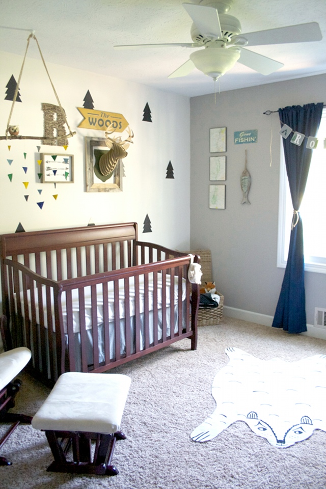Camping and Adventure Themed Nursery