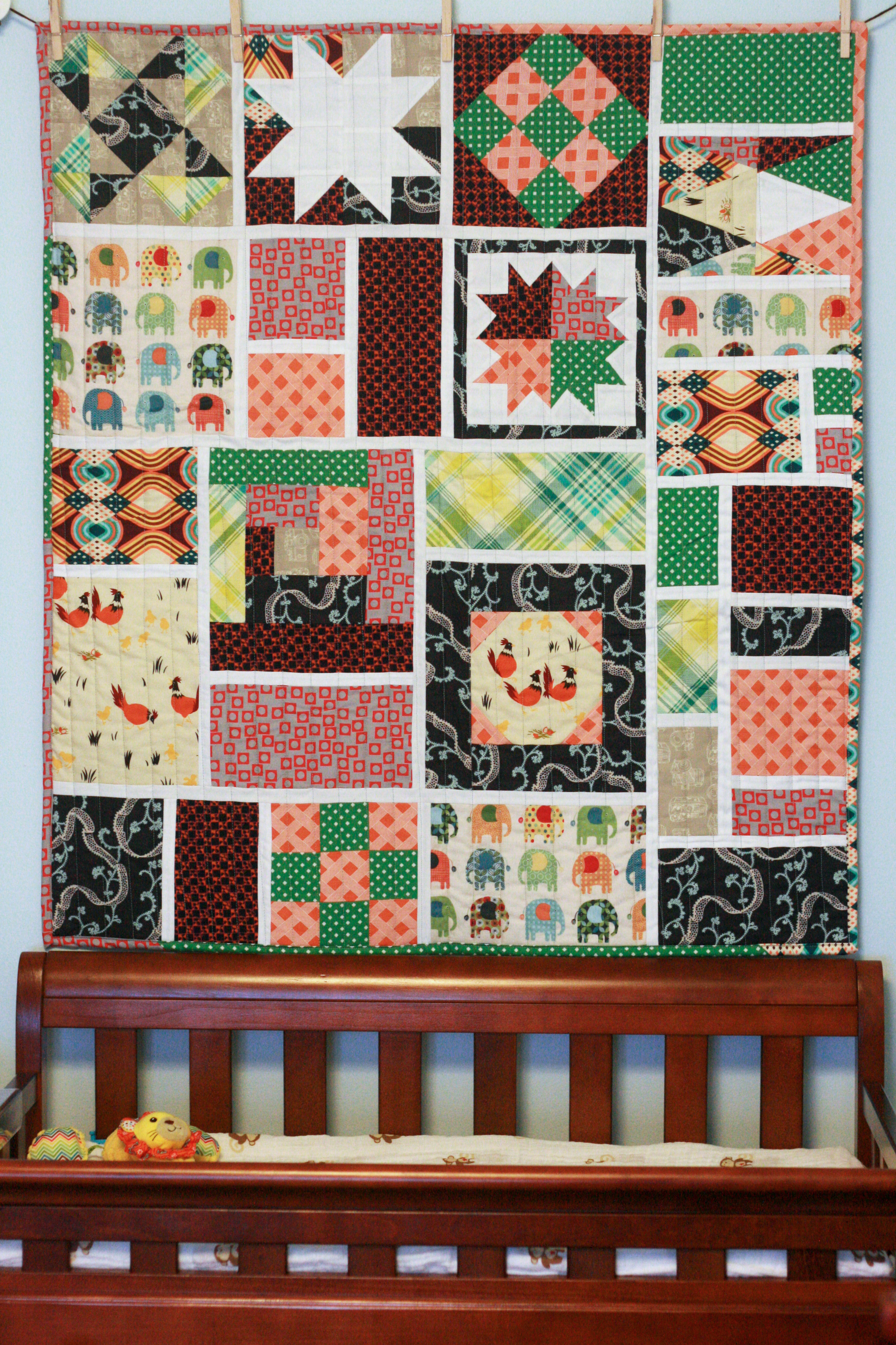 Handmade Nursery Quilt