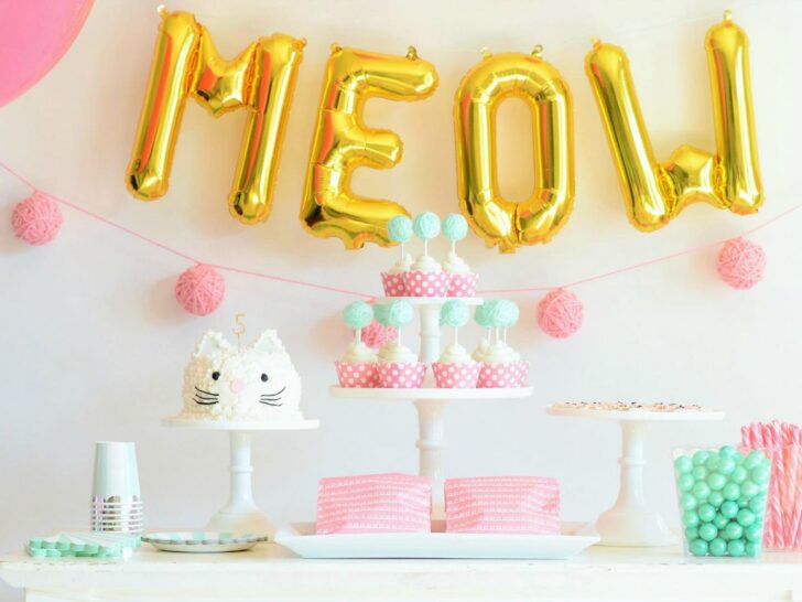 Kitten Party Decor