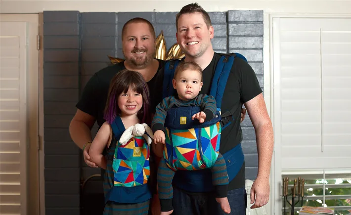 The Guncles Lillebaby Carrier