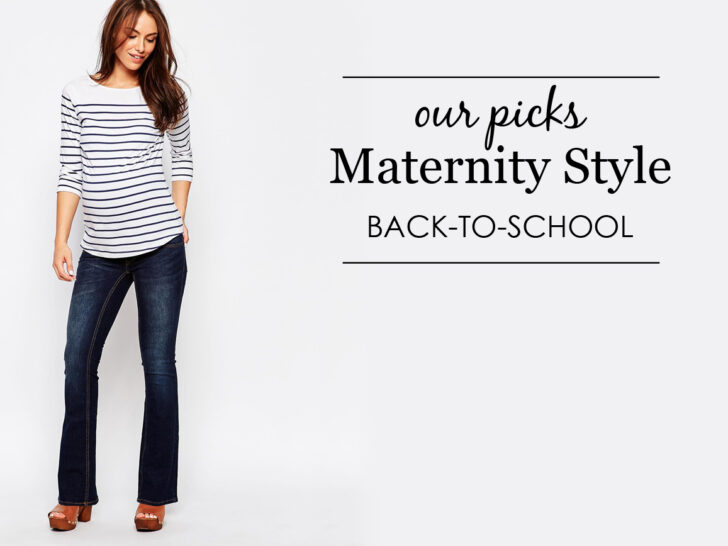 Back-to-School Inspired Maternity Style - Project Nursery