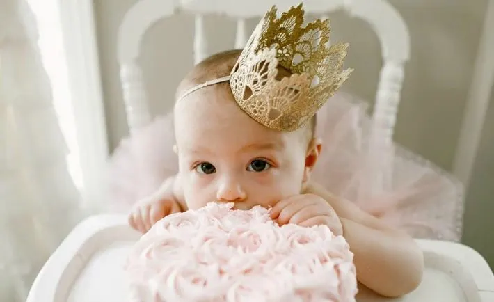 Gold Birthday Party Crown - Project Nursery